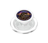 Notre-Dame Cathedral Paris Gargoyle Stained Glass Print PopSockets PopGrip for MagSafe
