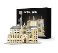 Notre Dame de Paris Building Blocks Set, World Famous Architecture Micro Building Kits, Creative Mini Building Model, 2908 PCS Challenging Build Toys for Kids and Adults