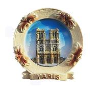 Notre-Dame de Paris Cathedral Paris France 3D Fridge Magnet Travel Souvenir Gift Home & Kitchen Decoration Magnetic Sticker Paris Refrigerator Magnet