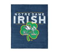Notre Dame Fighting Irish NCAA Irish Territory Silk Touch Throw Blanket 50x60 inches