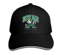 Notre Dame Fighting Irish ND Teams Logo Flex Baseball Cap Ash Black