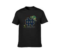 Notre Dame Fighting Irish T-Shirt Mens Balck Tees Unisex Shirt XXL