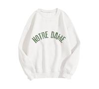 Notre Dame Sweatshirt, College Team Unisex Sweatshirt, Notre Dame Shirt, College Sweatshirts Women 2024 New