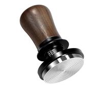 NOTSEK Coffee Tamper, 54mm Espresso Tamper with 30lbs Constant Pressure, Walnut Wood Calibrated Spring Loaded Tamper with Ripple Base for 54mm Portafilter