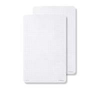 Notsu Dot Grid Small Desk Notepad 2 Pack, 3.9" x 6.3"