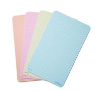 Notsu Dotted Colored Note Cards 3x5 inch, 40 ct