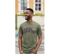 Notting Hill Carnival White T-Shirt JTAPHRIQUE Green XXL