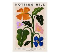 Notting Hill Poster Multicoloured A3