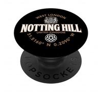 Notting Hill West London Coordinates Label 2C PopSockets Adhesive PopGrip