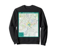 Nottingham Bus Travel Art England Sweatshirt