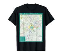 Nottingham Bus Travel Art England T-Shirt