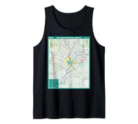 Nottingham Bus Travel Art England Tank Top