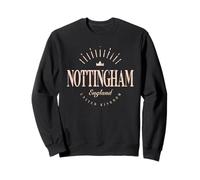 Nottingham England | Nottingham England UK Modern Sweatshirt