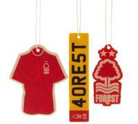 Nottingham Forest FC 3pk Air Freshener Official Merchandise