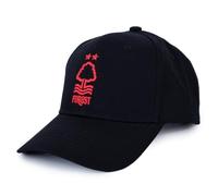 Nottingham Forest FC Baseball Cap, Snapback, Black with Red Club Crest