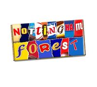 Nottingham Forest Football Club FC CHOCOLATE BAR WRAPPER Novelty Gift Present for Friends Sport Fans (Without Chocolate Bar)