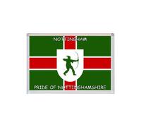 Nottingham - Pride of Nottinghamshire County Flag - Jumbo Fridge Magnet