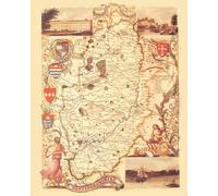 Nottinghamshire County Map, Thomas Moule Nottinghamshire Map,