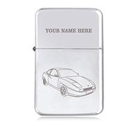 Notts Laser Fiat Coupe Design - Personalised STAR Windproof Petrol Lighter