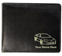 notts laser MR2 Mk2 Design, Personalised Mens Leather Wallet (Toscana Style)