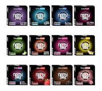 NottyBoy Condom Variety Pack of 36 pcs with 12 Different Varieties