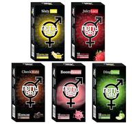 NottyBoy Flavoured Condoms Box with 5 Varieties of Condoms