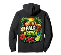 NOU KA PALE KREYOL - Caribbean Creole Pullover Hoodie