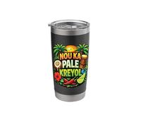 NOU KA Pale KREYOL - Caribbean Creole Stainless Steel Insulated Tumbler