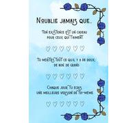 N'OUBLIE JAMAIS QUE...: cahier de notes à message positif, idéal et original pour offrir à noël, à un anniversaire, à la fin de l'année scolaire...ou juste pour le plaisir! (syra elga)