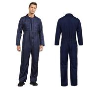 Noufun Michael Myers Costume for Adults, Michael Myers Jumpsuit Halloween Costumes Horror Killer Halloween Cosplay Costume(as8, alpha, xx_l, regular, regular, Navy-Adult)