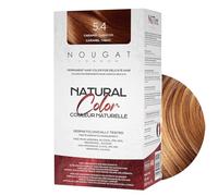 NOUGAT London Caramel Tabacco Natural Permanent Hair Dye Kit,Dermatologically Tested, Ammonia & Alcohol Free, 100% Grey Coverage, Hair Mask & Essence included, Long Lasting