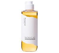 NOUGAT Pampered Shower Oil for Daily Bath Routine, Transforming Oil-to-Milk Body Cleanser for Makeup & Sunscreen Removal, Hydrating Botanical Wash for Dry Skin Relaxation at Home, Exotic Scent, 372g