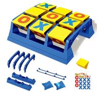 Noughts and Crosses Game, Tic Tac Toe Game, Giant Noughts and Crosses Garden, Wooden and Garden Adult Kids Indoors
