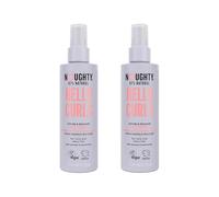 Noughty 97% Natural Hello Curl Define and Re-Shape Primer Bundle, Vitamin Rich Formula for Curly and Wavy Styles with Sea Kelp and Shea Butter Sulphate Free Vegan Hair Care Set, Multi-Pack 2 x 200ml
