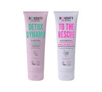 Noughty Detox Dynamo Shampoo & Rescue Conditioner Duo - Clarifying Cleanse, Revived Softness & Nourished Ends for Congested, Dull or Product-Laden Hair