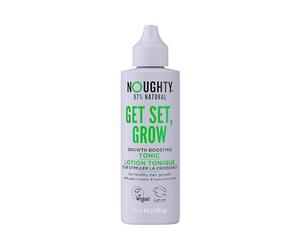 Noughty Get Set Grow Tonic, Leave in Treatment for Thicker and Fuller Looking Hair, 97% Natural, 75ml, White