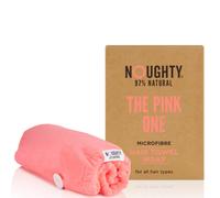 Noughty 97% Natural Microfiber Hair Towel Quickly Absorbs Moisture Quick-dry Wrap, Reduces Breakage Combats Frizz Pink