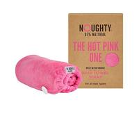 Noughty 97% Natural Microfiber Hair Towel Quickly Absorbs Moisture Quick-dry Wrap, Reduces Breakage Combats Frizz Hot Pink