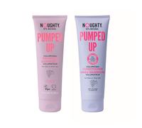 Noughty Pumped Up Volumising Shampoo & Conditioner Duo - Lightweight Lift, Boosted Body & Fuller-Looking Hair with Natural Extracts