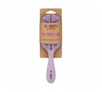 Noughty The Purple One Detangling Hairbrush for All Hair Types | Eco-Friendly, Lightweight & Flexible, Easy Detangling for Wet and Dry Hair, Designed for Daily Use & Tangle-Free Styling