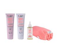 Noughty Wave Hello 3B-4C Curls & Coils Starter Bundle - Cleanse, Condition, Enhance & Reduce Breakage for Soft, Defined Curls & Coils