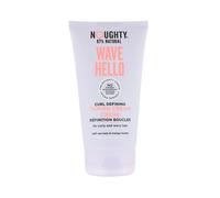 Noughty 97% Natural Wave Hello Curl Taming Cream Sulphate Free Vegan Haircare Vitamin Rich Smoothing Formula for Curly and Wavy Hair with Sea Kelp and Mango Butter 150ml