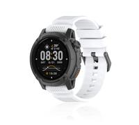NOUKAJU Band for COROS NOMAD, SmartWatch Replacement Band,Soft Silicone Strap,Watch Accessories,Replacement Strap for COROS NOMAD Smart Watch(White)