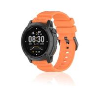 NOUKAJU Band for COROS NOMAD, SmartWatch Replacement Band,Soft Silicone Strap,Watch Accessories,Replacement Strap for COROS NOMAD Smart Watch(Orange)