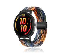 NOUKAJU Band for Garmin Bounce 2, Breathable Braided Wristbands,Nylon Braided Band,Adjustable Wristband,Women Men,Replacement Strap for Garmin Bounce 2 SmartWatch(Colorful)