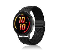 NOUKAJU Band for Garmin Bounce 2, Breathable Braided Wristbands,Nylon Braided Band,Adjustable Wristband,Women Men,Replacement Strap for Garmin Bounce 2 SmartWatch(Black)