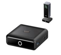 NOUKAJU Case for Anker Prime Power Bank Charging Base(100W), Silicone Protective Cover,Drop-Proof,Scratch-Proof,Shock-Proof,Protective Case for Anker Prime 27,650mAh Charging Base 100W(Black)