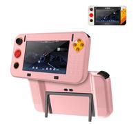 NOUKAJU Case for Atari Gamestation Go, Game Console Case,Anti-Drop, Anti-Scratch,Shockproof,Silicone Protective Cover for Atari Gamestation Go Game Console(Pink)