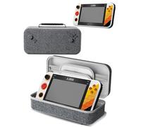 NOUKAJU Case for Atari Gamestation Go, Game Console Protective cover,Portable Travel Carrying Protective Storage Case,Storage Box for My Arcade Atari Gamestation Go(Grey)