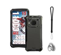 NOUKAJU Case for Blackview BV6200 Plus, TPU Protective Case,Stand Function,Adjustable Bracket,Anti-Drop,Shockproof,Protective Cover for Blackview BV6200Plus(Black)